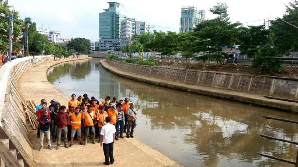 Sungai Jakarta resik, Pasukan Oranye menuai puji