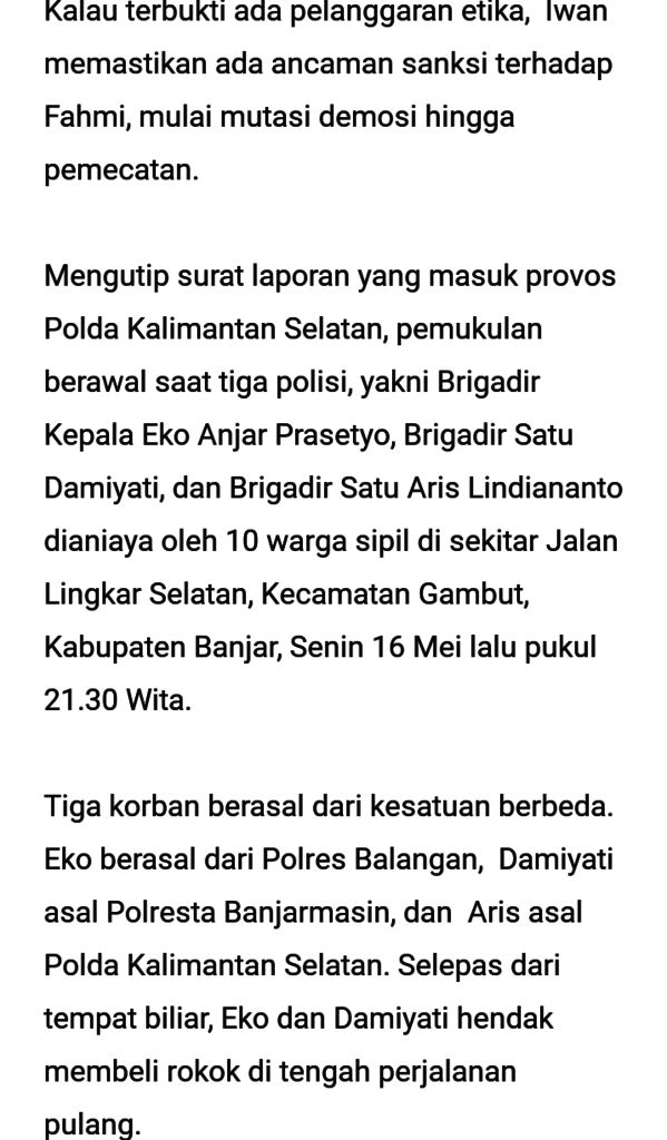 š® Truk Muat Kayu Disetop, Perwira Polisi Hajar Sesama Polisi.