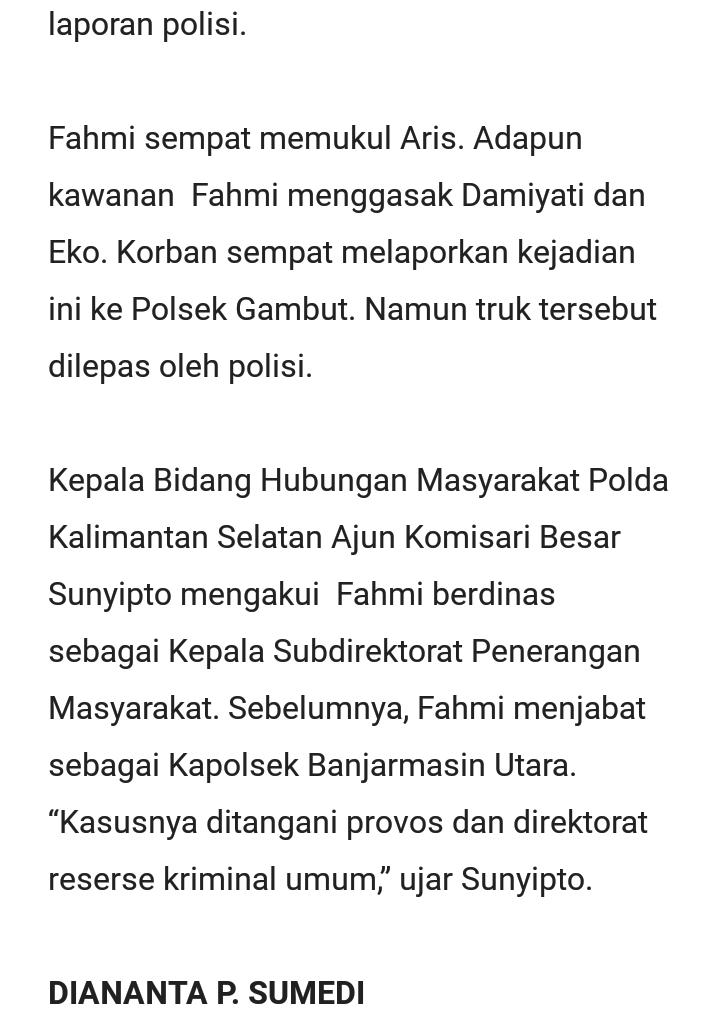 š® Truk Muat Kayu Disetop, Perwira Polisi Hajar Sesama Polisi.