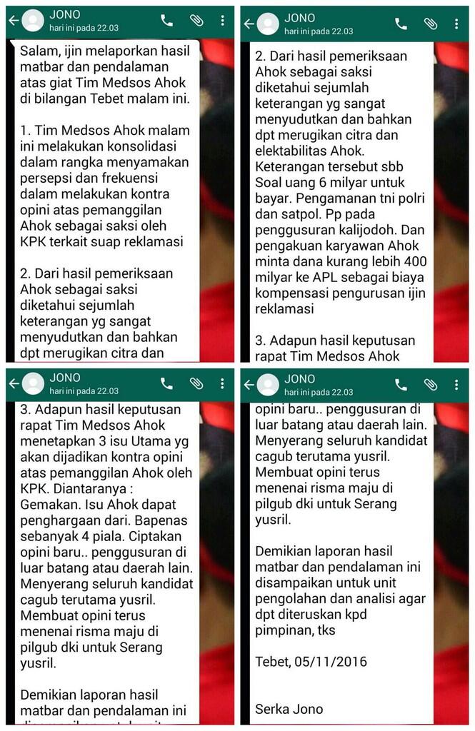 Jokowi Tidak Berdaya Hadapi Konglomerat Reklamasi Jakarta ?