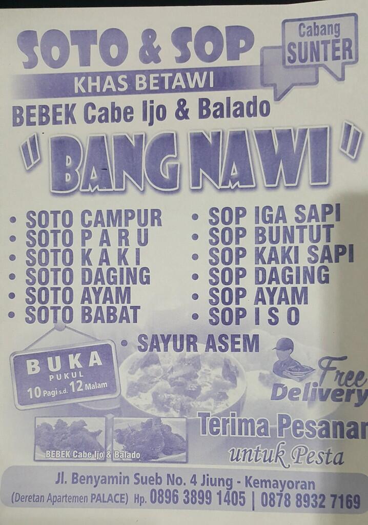 Soto Bang Nawi Ini Patut Anda Coba!!!!! Makanan nya Enak Maknyusss boss