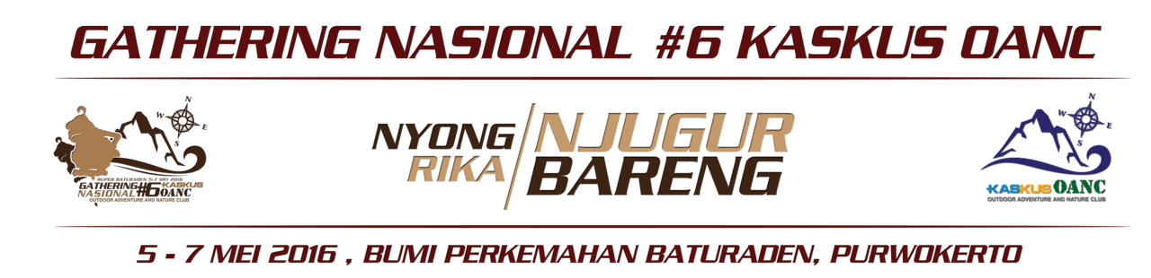 FR Gathnas OANC 2016 - Generasi Kedua di Gathnas OANC ke 6