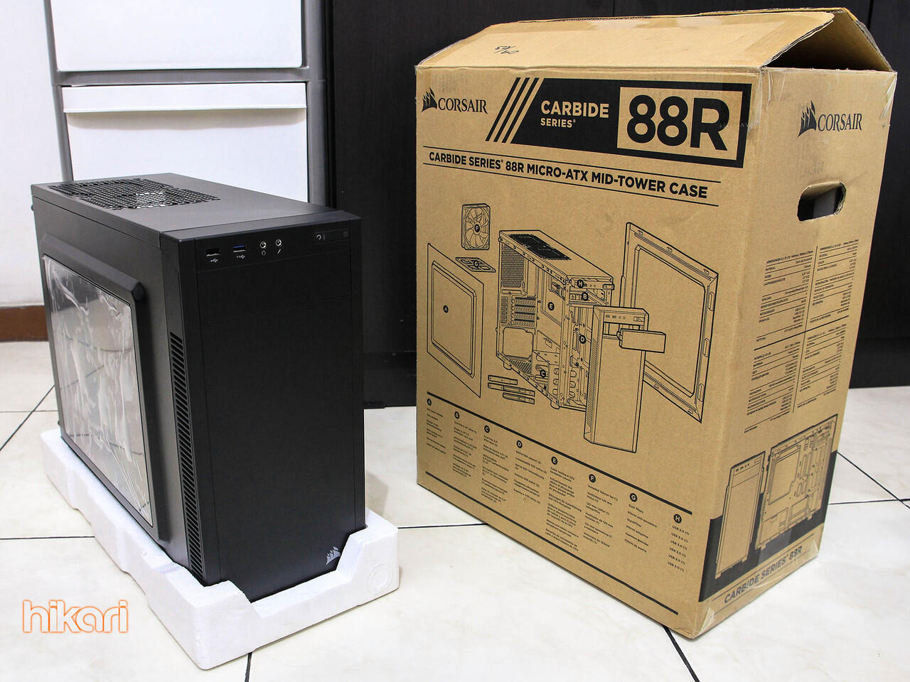 Corsair Carbide 88R (with DeepCool RGB 360)  KASKUS