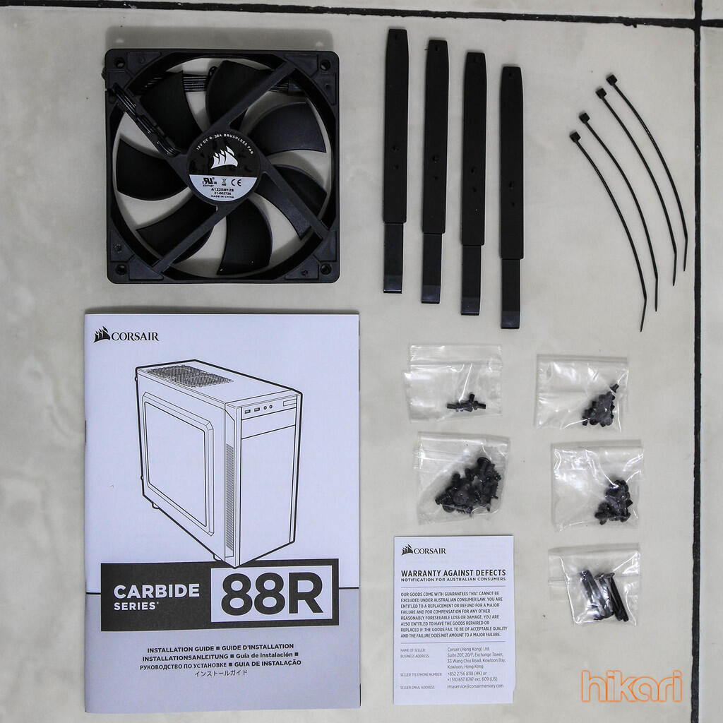 &#91;Case mATX Review&#93; Corsair Carbide 88R (with DeepCool RGB 360)