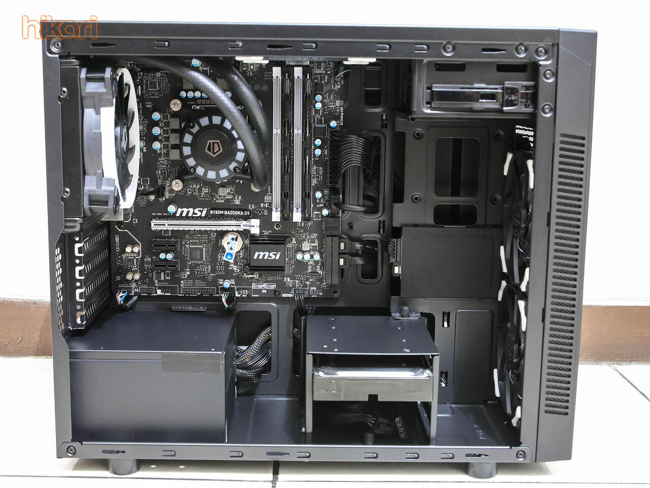&#91;Case mATX Review&#93; Corsair Carbide 88R (with DeepCool RGB 360)