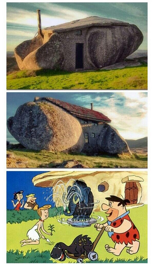 10 Rumah yang terinpirasi dari film kartun, wah mirip nggak ya?