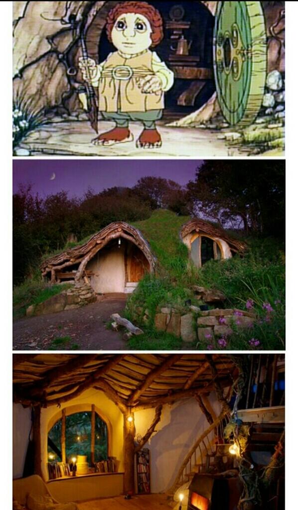 10 Rumah yang terinpirasi dari film kartun, wah mirip nggak ya?