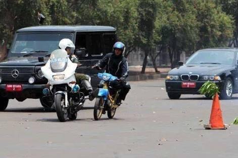 Andai ane dapat fasilitas pengawalan VVIP