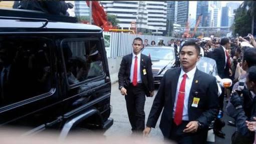 Andai ane dapat fasilitas pengawalan VVIP