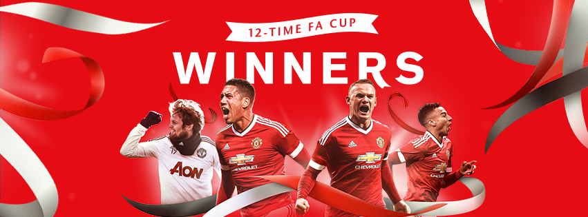 Kalahkan Crystal Palace, Manchester United Juara Piala FA 2015/2016