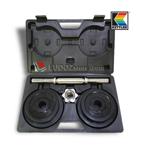 Terjual Jual NEW Dumbbell barbell set 7 - 10kg, Weight