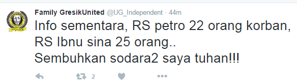 &#91;BREAKING NEWS &#93; Bentrok Suporter ULTRAS GRESIK VS Suporter TNI !!!