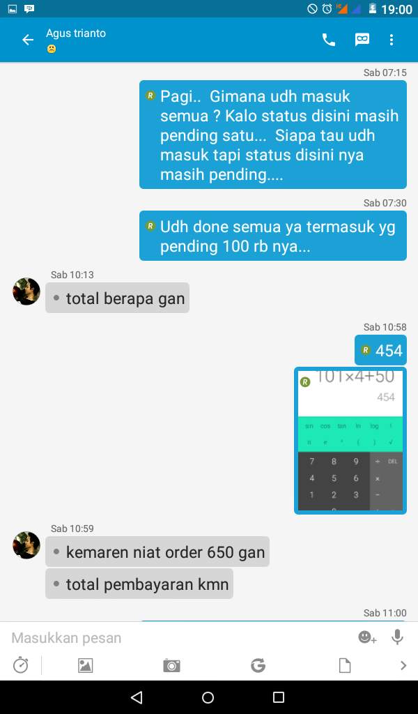 hati hati dengan pengguna bbm 5f103*a8 atas nama agus trianto
