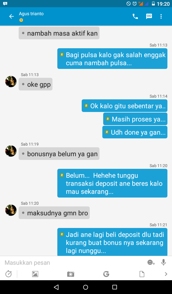hati hati dengan pengguna bbm 5f103*a8 atas nama agus trianto