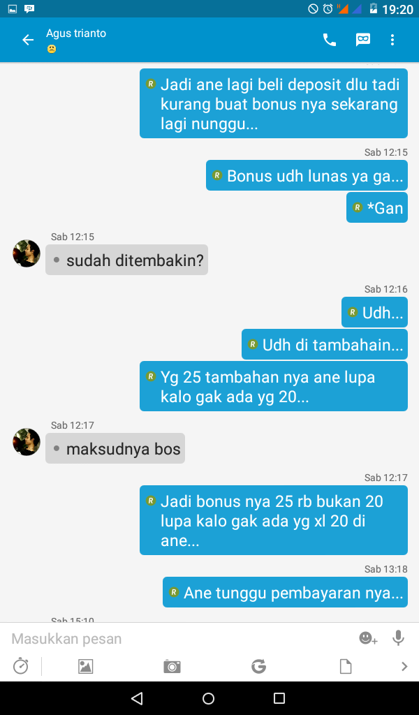 hati hati dengan pengguna bbm 5f103*a8 atas nama agus trianto
