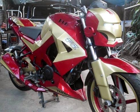 MOTOR MODIF TERINSPIRASI DARI FILM DUNIA !