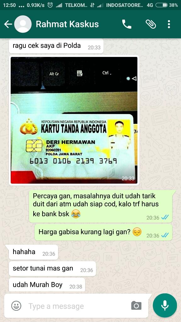 WASPADA PENIPUAN