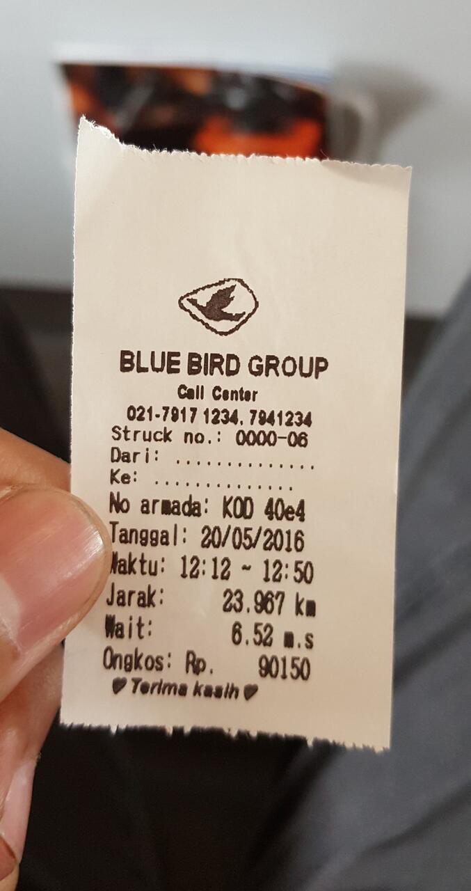 Kecewa pelayanan CS taksi blue bird  KASKUS