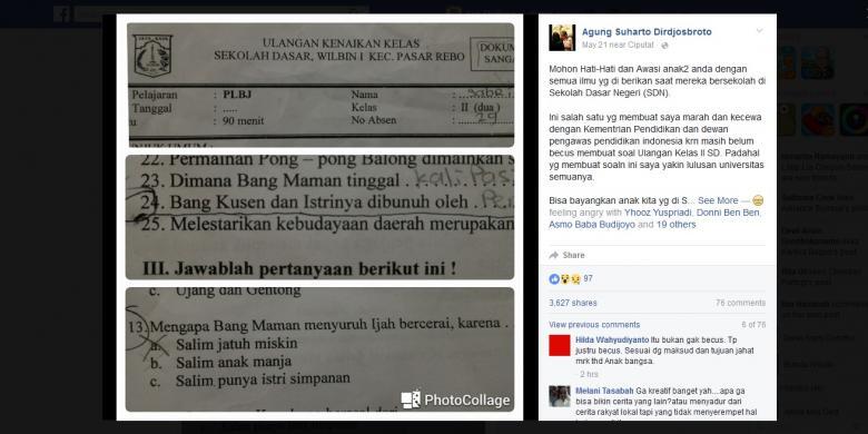 "Bang Maman dari Kali Pasir" yang Meresahkan