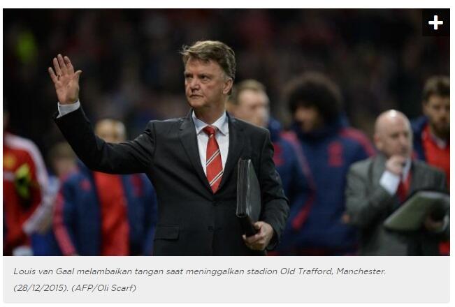 Tinggalkan MU, Berapa 'Pesangon' Louis Van Gaal?