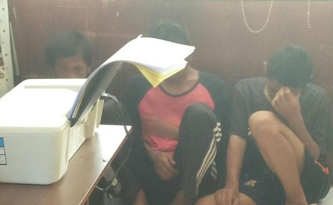 Pesta Seks Siswa SMP digerebek Polisi