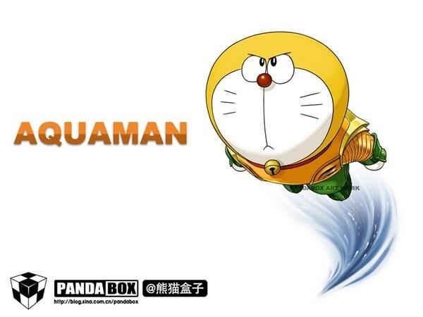 Inilah Jadinya Jika Doraemon Jadi Superhero Terkenal