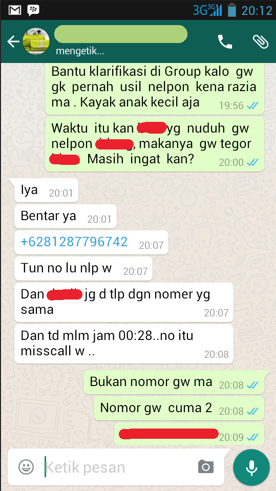 Gw dimodusin, Persahabatan gw hampir retak di Group SMP, Ternyata....