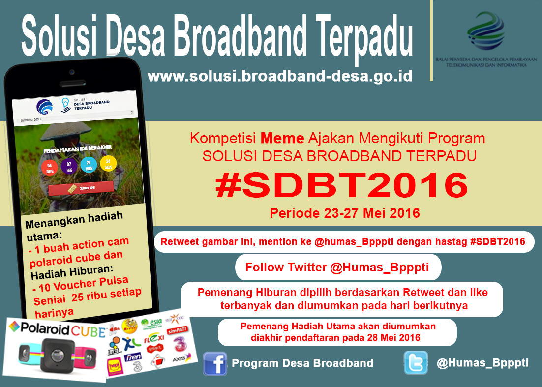 Lomba Bikin Meme SDBT2016 BPPPTI KASKUS