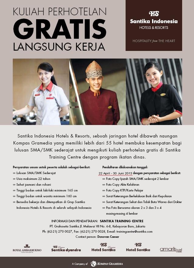 Tanya Tentang Santika Training Center