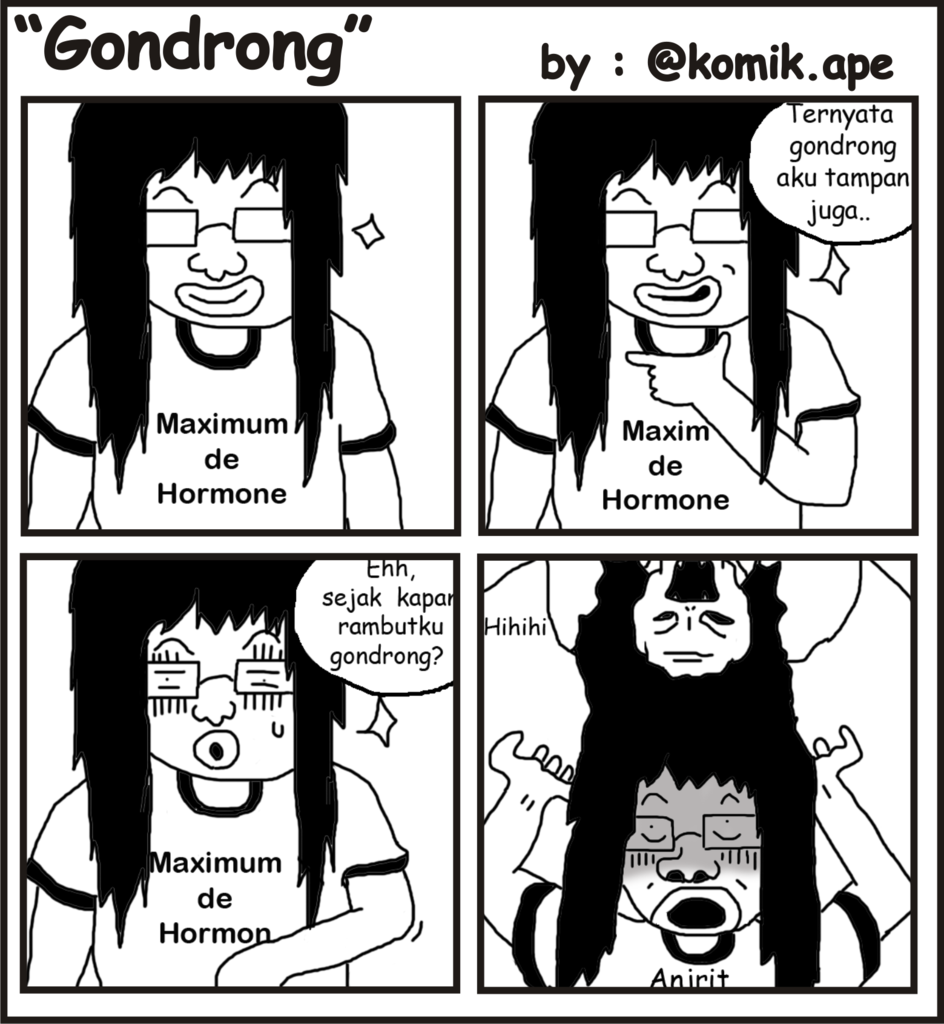 Komik strip absurd bikinan ane gan...masuk..update tiap hari 