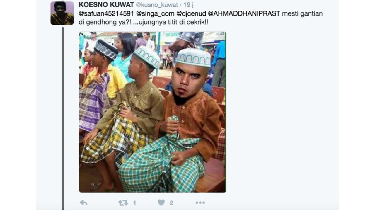 Ragukan Kelamin Ahok, Begini Tantangan Kasar Ahmad Dhani