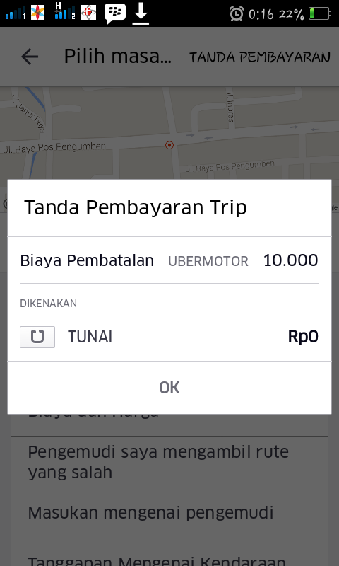 DRIVER UBERMOTOR TIDAK PROFESIONAL!!