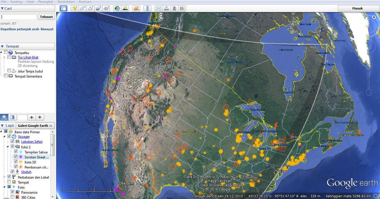 Keliling Dunia Pake Google Earth