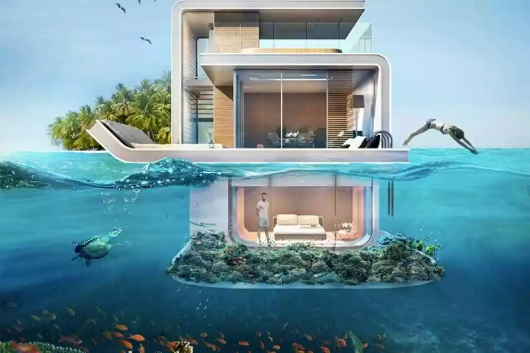 Villa Apung di Samudera!