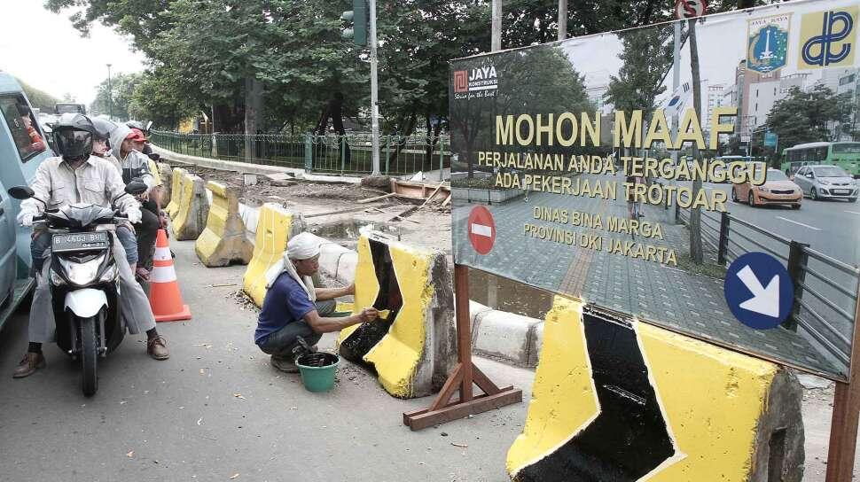 Mantap!, Ahok Bangun Pedestrian Tanah Abang