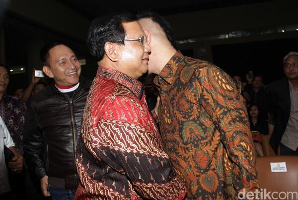 Prabowo Subianto Datangi Acara Revolusi Pancasila di Gedung DPR