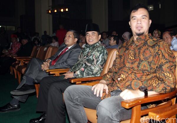 Prabowo Subianto Datangi Acara Revolusi Pancasila di Gedung DPR