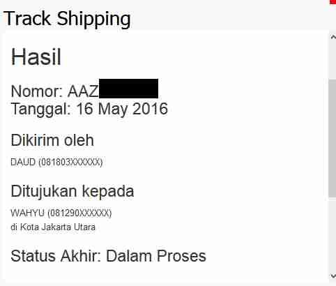 Ekspedisi WAHANA Tidak Sanggup Mengantarkan Barang Saya