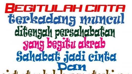 Kadang Pertemanan Menjelma Menjadi Pembunuh Sebuah Cinta