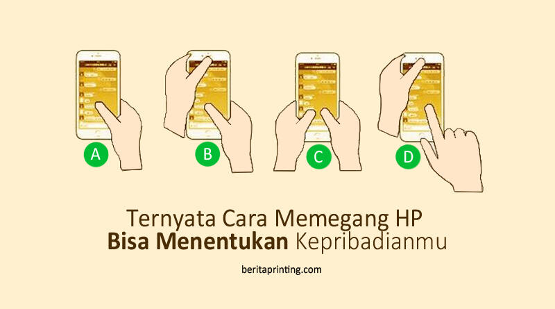 Ternyata Cara Memegang HP Bisa Menentukan Kepribadianmu
