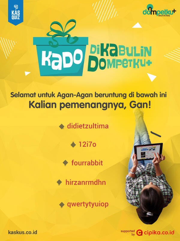 Dapat KADO yang Agan Pilih Sendiri? Bikin Jadi Nyata di KasQuiz KADO