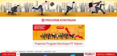 Bagaimana cara mendapatkan pinjaman modal usaha dari Telkom?