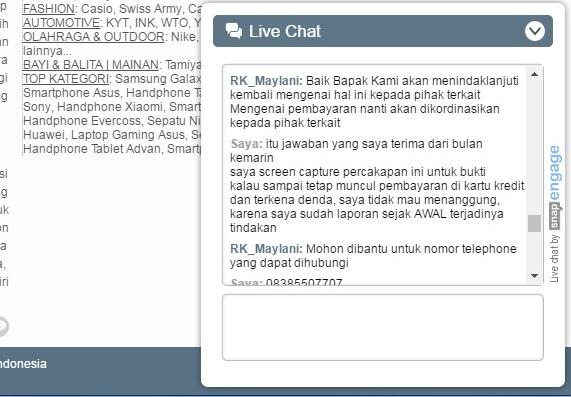 &#91;CASE CLOSED&#93;lazada dan danamon saling lempar tanggung jawab, customer mati ditengah2