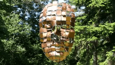 Kincir angin Psikedelik karya Anthony Howe Yang Bikin orang terhipnotis gans!