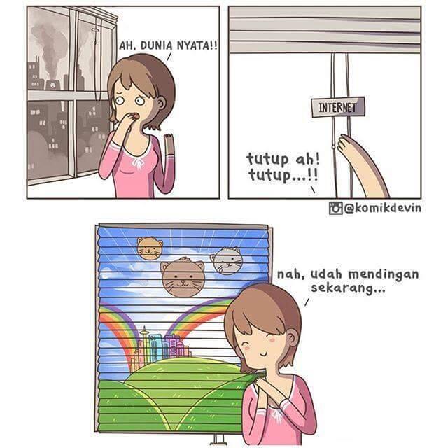 Beberapa Gambar Yang Menggambarkan Kita Yang Kekinian