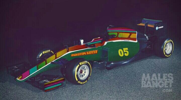  Kalau Mobil F1 Rio Haryanto Dibikin Versi Angkutan Umum Indonesia 