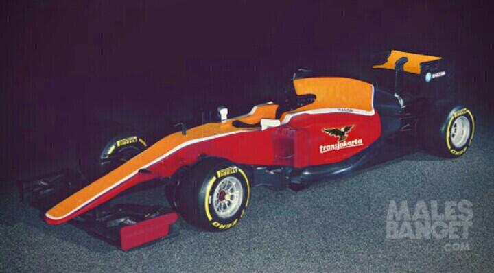  Kalau Mobil F1 Rio Haryanto Dibikin Versi Angkutan Umum Indonesia 