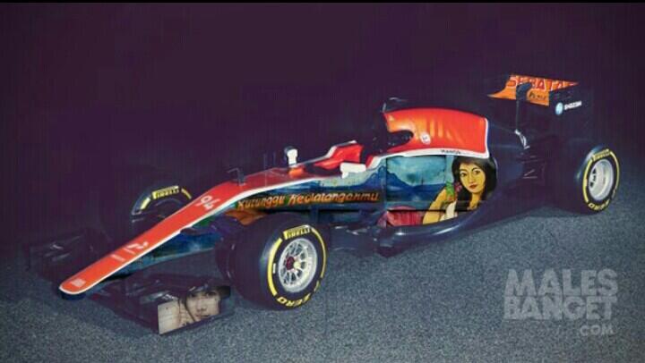  Kalau Mobil F1 Rio Haryanto Dibikin Versi Angkutan Umum Indonesia 