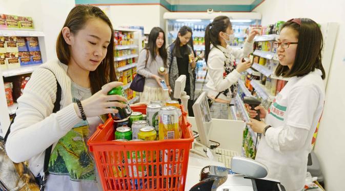 Supermarket unik yang khusus menjual produk kosong, cekidot gan