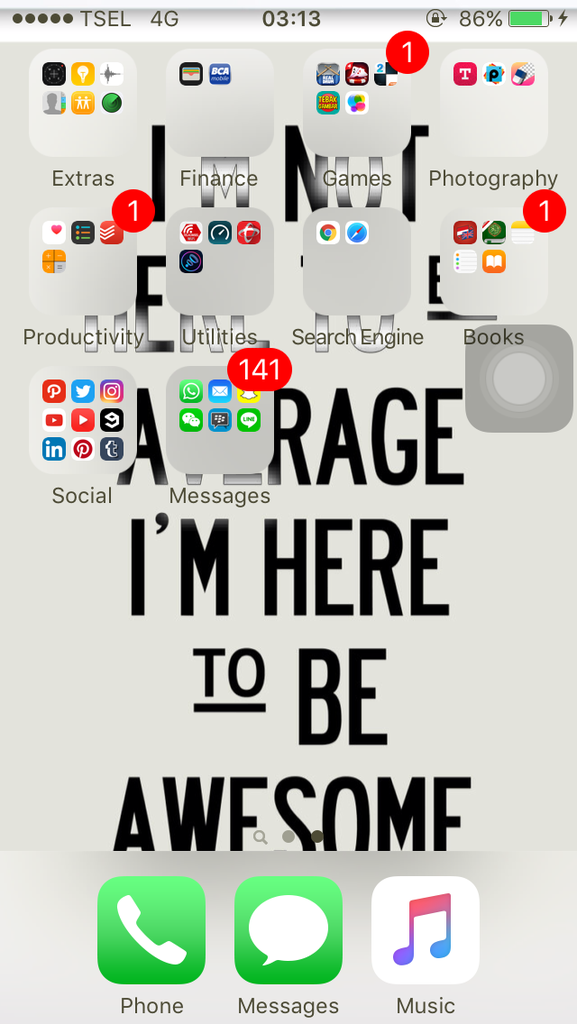 Kaya gimana sih Homescreen dan Wallpaper smartphone agan-aganwati sekalian!? 